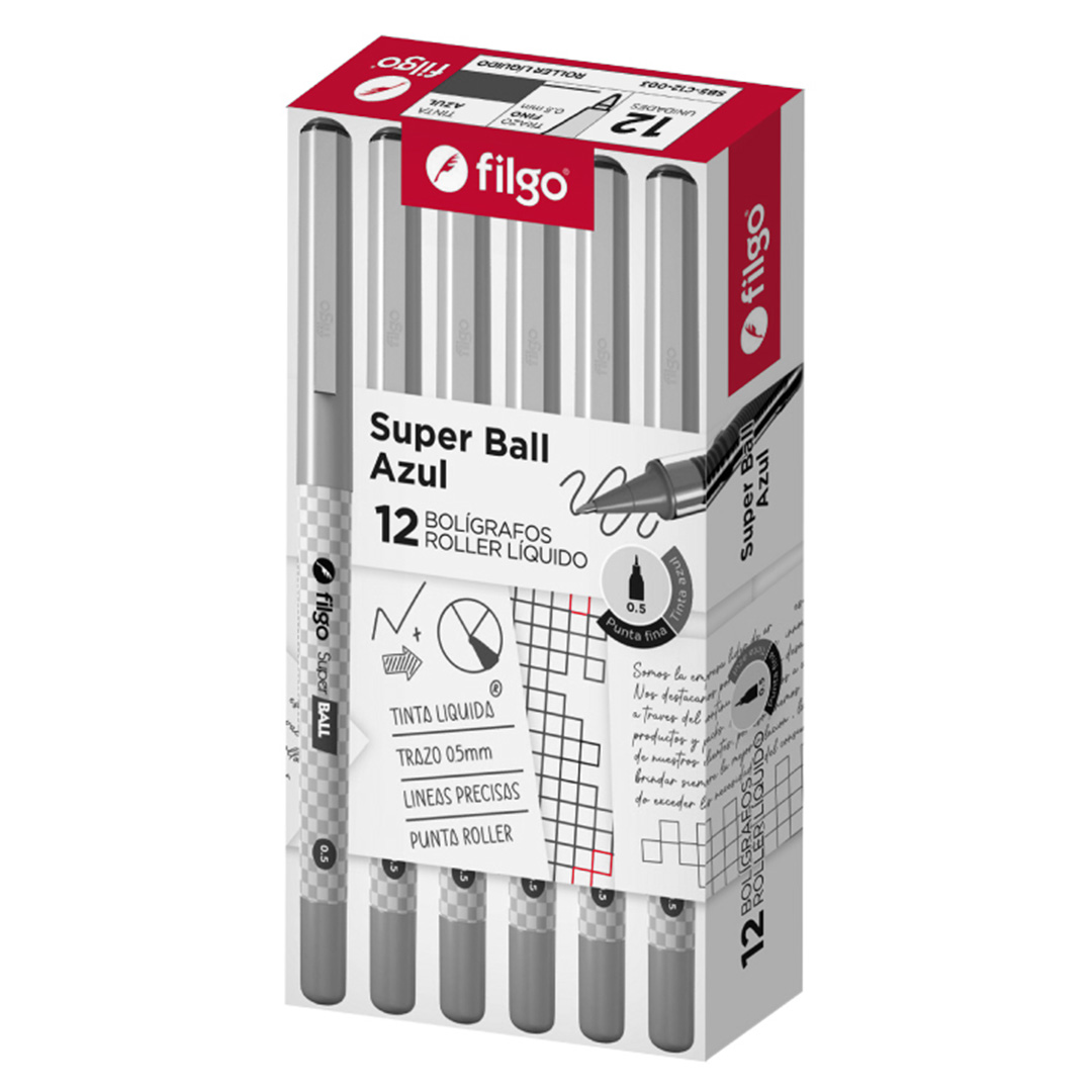  ROLLER FILGO SUPER BALL 0.5 NEGRO X12