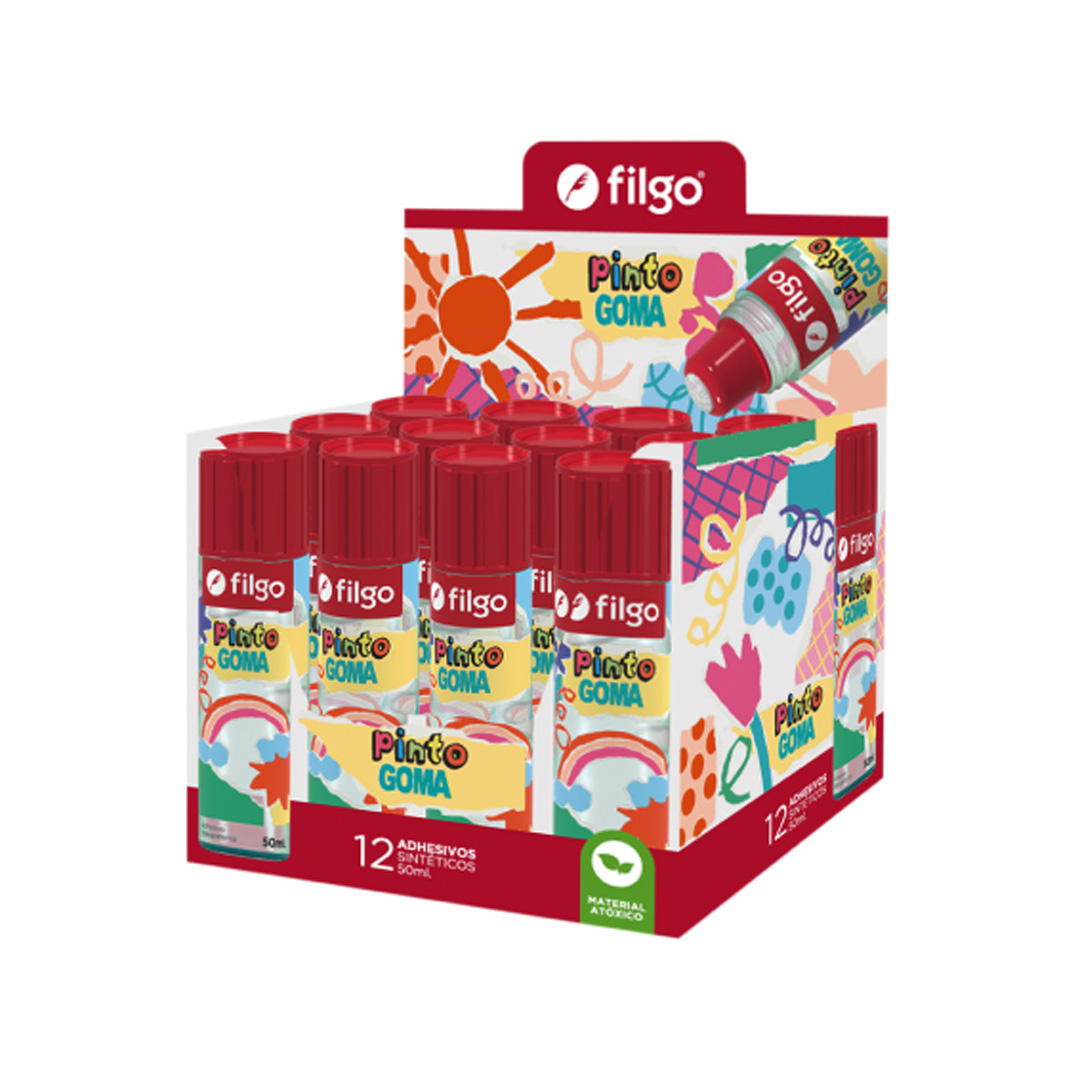  ADHESIVO SINTETICO FILGO PINTO GOMA 50CC  X12