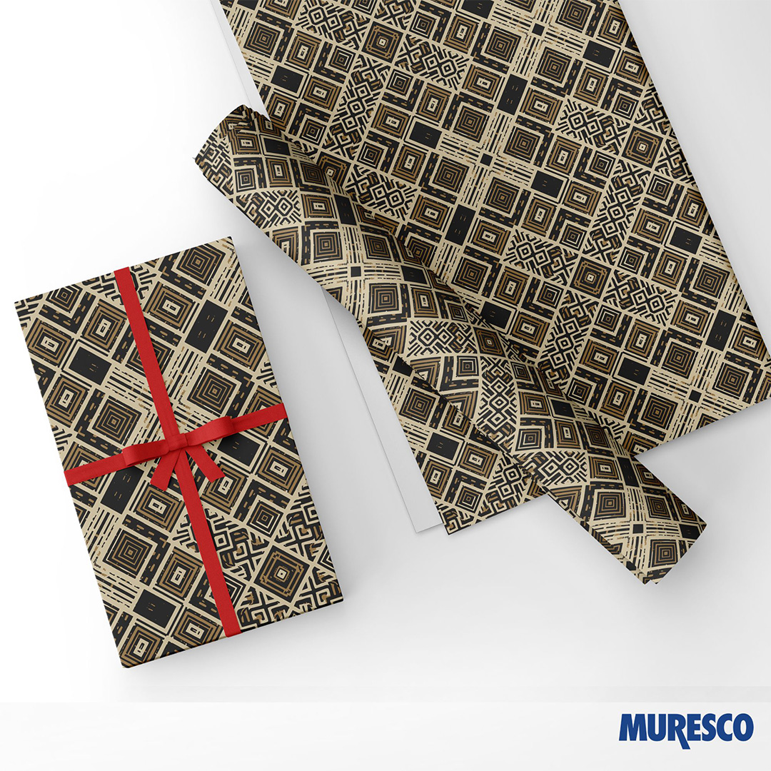  PAPEL REGALO KRAFT PREMIUM MURESCO X10H AZTECA