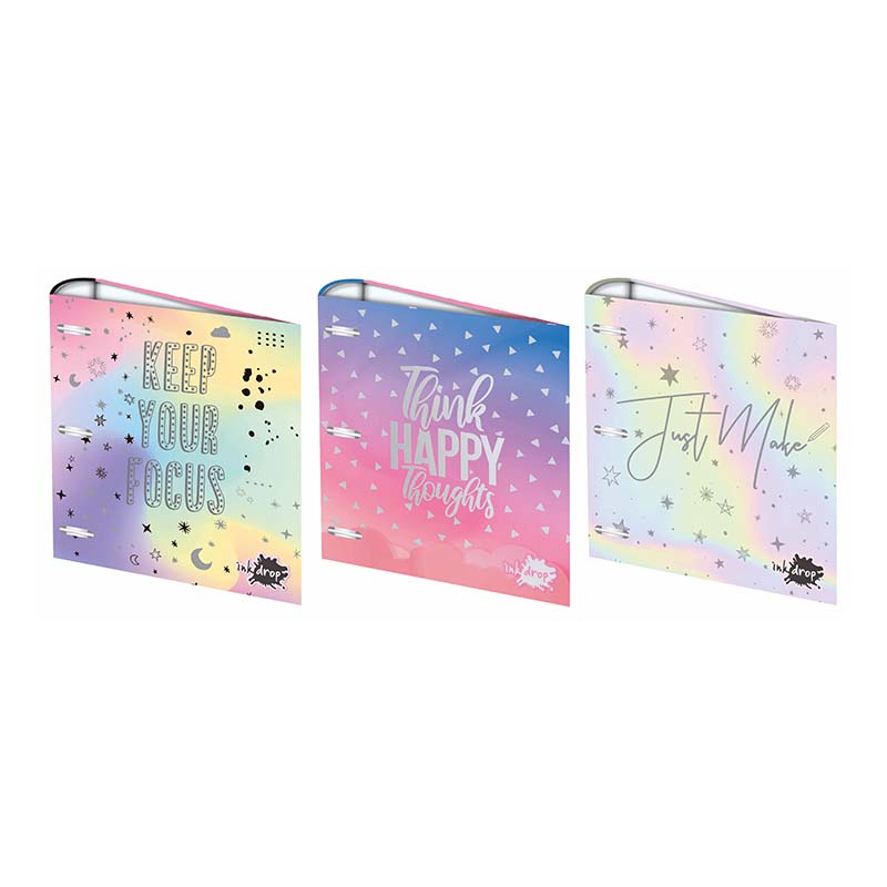  CARPETA ESCOLAR INKDROP 3X40 SKY