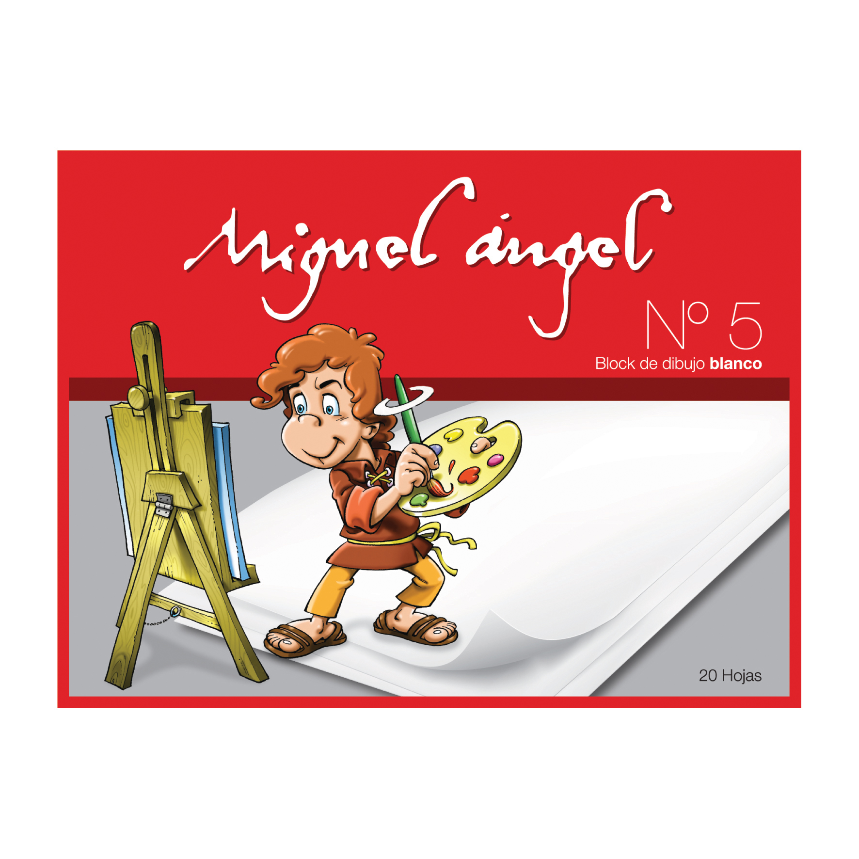  BLOCK N5 MIGUEL ANGEL X 20 HOJAS BLANCO