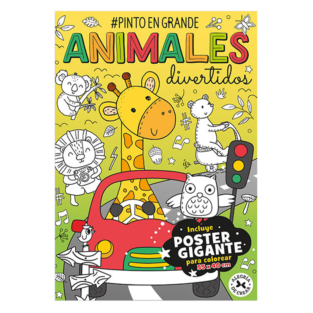  LIBRO LO QUE CREES CREAS INFANTIL  ANIMALES DIVERTIDOS