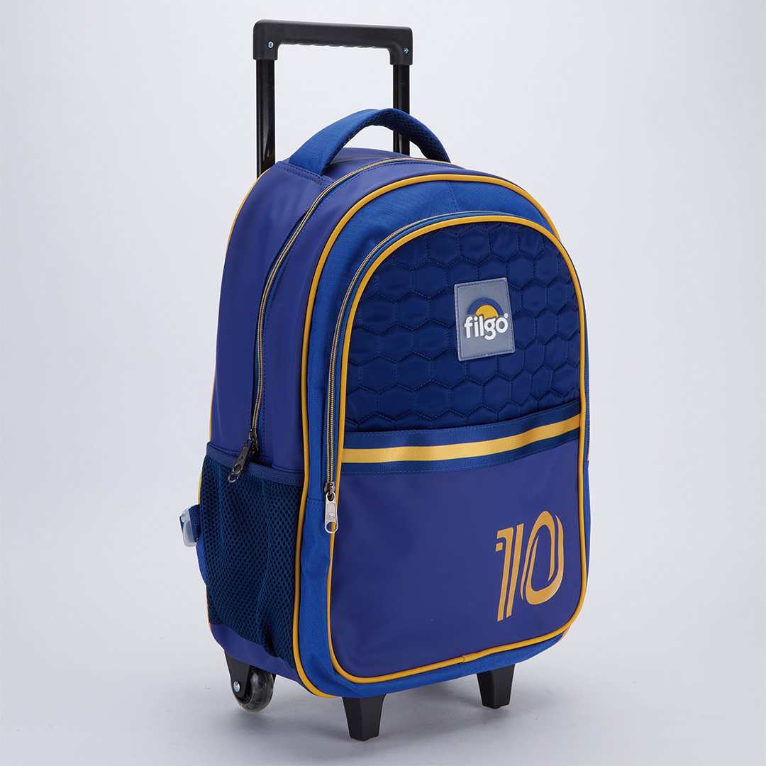  MOCHILA FILGO STARPAK 2025 18'' CARRO  FUTBOL AZUL 24L