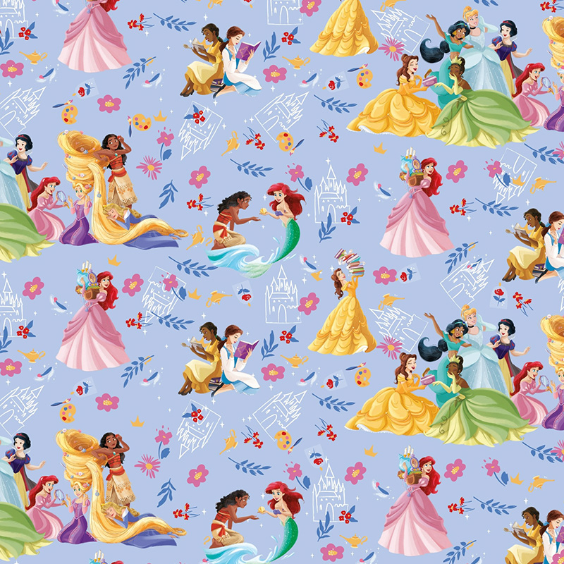  PAPEL AFICHE MURESCO FANTASIA       70X100 X10H AMIGAS PRINCESAS