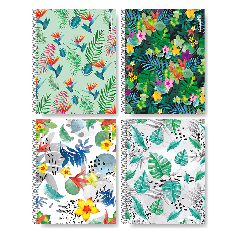  CUADERNO ARTE 29.7 NINFA TAPA SEMIRIGIDA  120 HOJAS CUADRICULADO