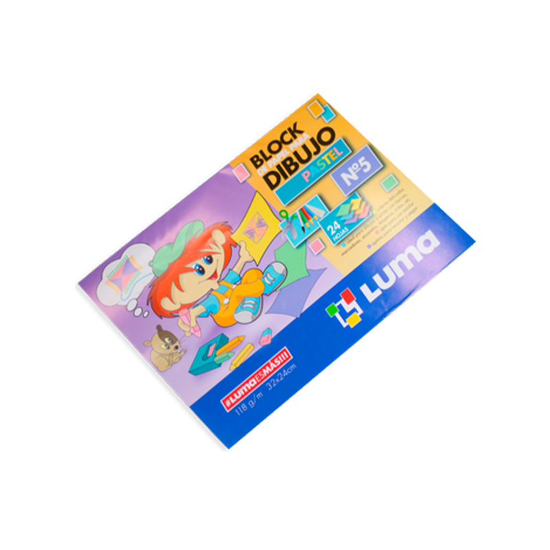  BLOCK N5 LUMA 24 HOJAS PASTEL