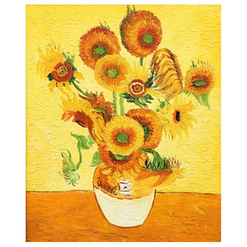  DIAMOND PAINTING 20X30 CUADROS FAMOSOS;
LOS GIRASOLES GC71988