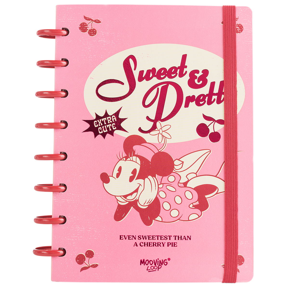  CUADERNO MOOVING LOOP A5 A DISCOS  MINNIE