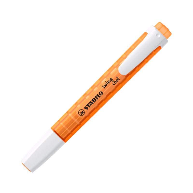  RESALTADOR FINO STABILO SWING COOL X10;
FLUO NARANJA