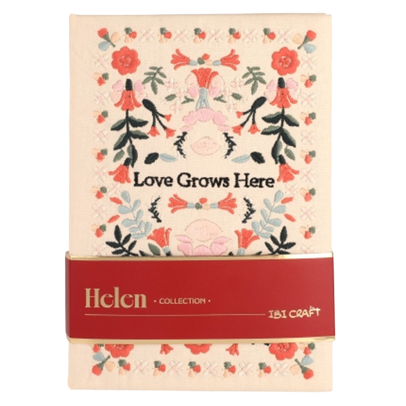  CUADERNO HELEN A5 BORDADO 80 HOJAS