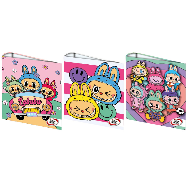  CARPETA ESCOLAR KIT 3X40 LABUBU