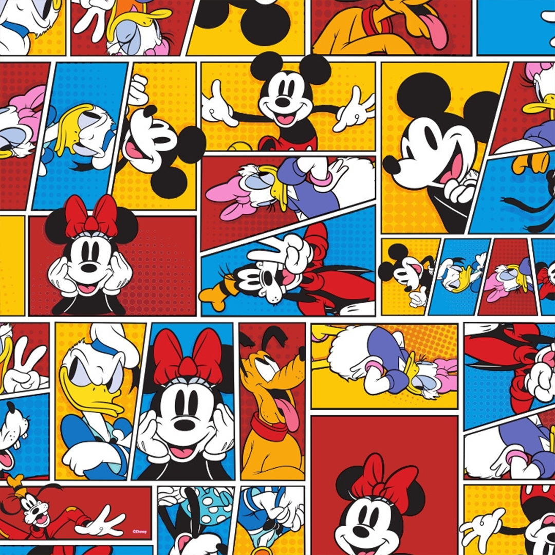  PAPEL REGALO MURESCO BOBINA 35CM X150MULTIDISNEY COMIC