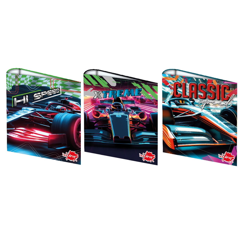  CARPETA ESCOLAR INKDROP 3X40 FORMULA 1