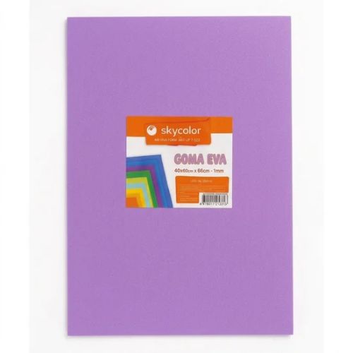  GOMA EVA SKYCOLOR 40X60 X10 LILA 1.6MM