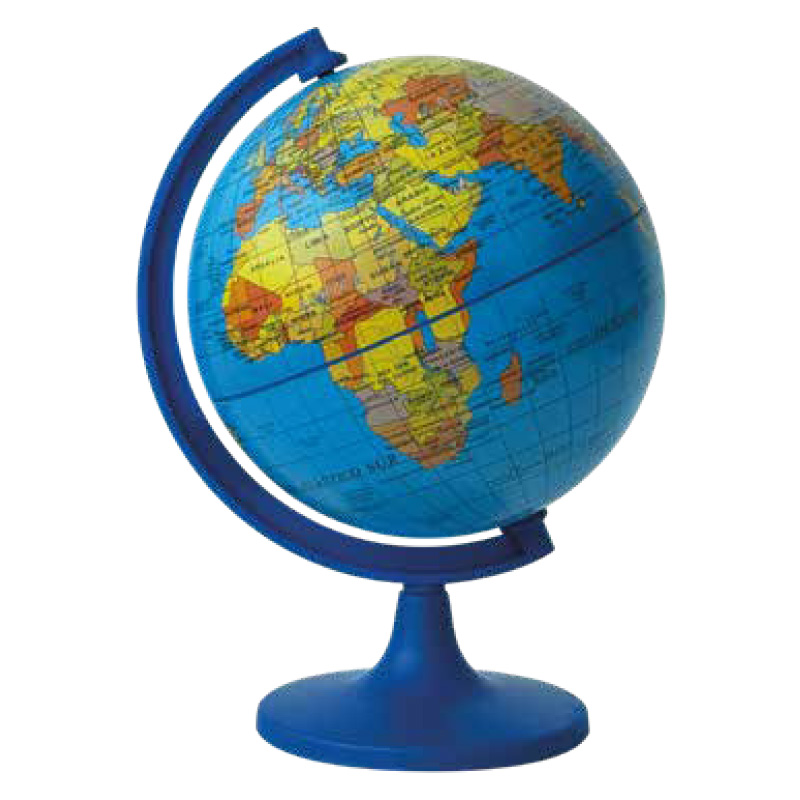  GLOBO TERRAQUEO 107W PLOW BASE PLASTICA 10CM