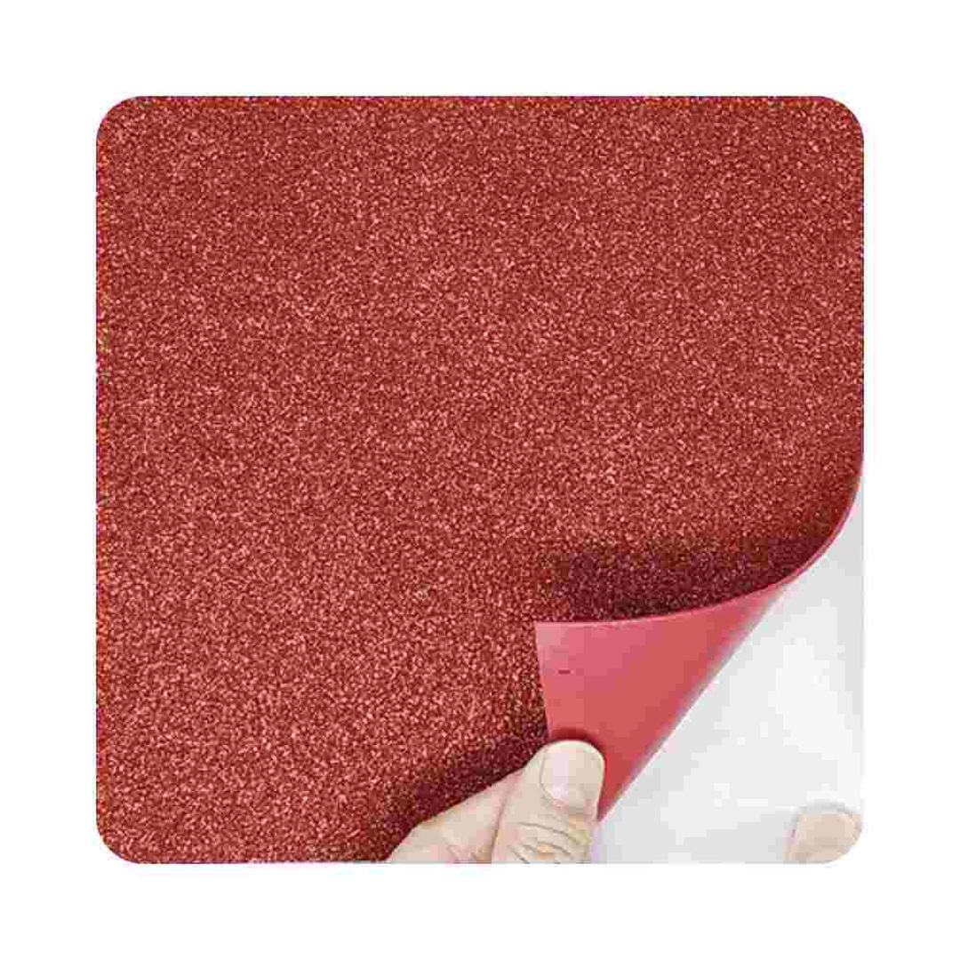  PVC ADHESIVO MURESCO GLITTER ROJO 2M